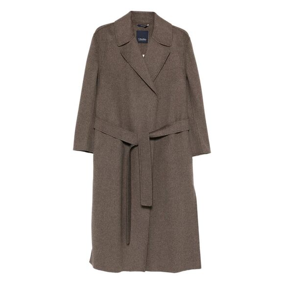 'S Max Mara Brown Coats - Double Breasted & Peacoats Women